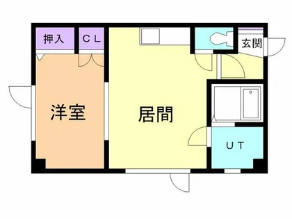 メゾンシエナⅢ【102号室】の間取り