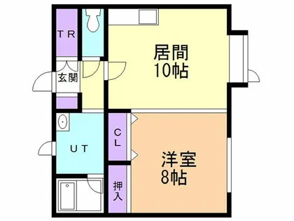 シャルメール【2階】の間取り