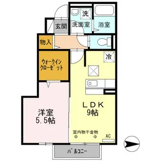 メゾン ド ハーモニー【1階】の間取り