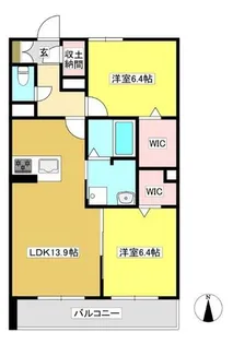 ShaMaison Ecrarge【3階】の間取り