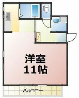 マンション双葉【203号室】の間取り