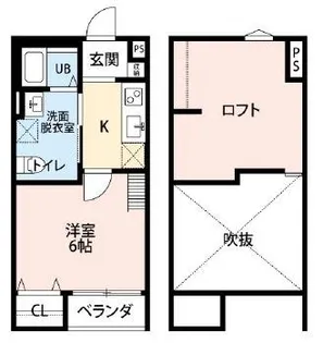 大阪府堺市堺区出島町3丁【アパート】の間取り