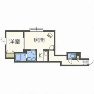 フォレストN45【3階】の間取り