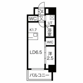 メイクスWアート金山ウエスト【7階】の間取り
