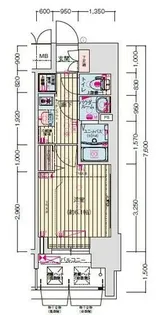 プレサンス丸の内アドブル【7階】の間取り