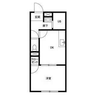 アムールフローラ【2階】の間取り