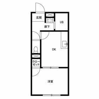 アムールフローラ【205号室】の間取り