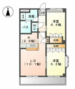 アリスハウス【2階】の間取り