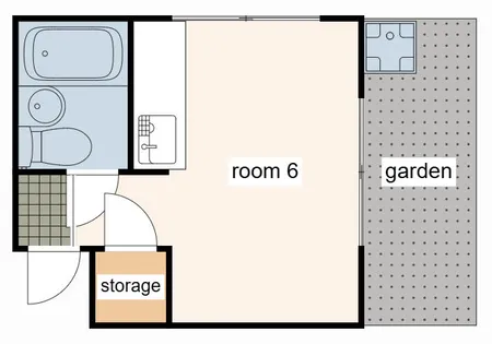 ジョイス英賀保【1階】の間取り