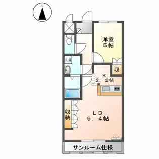 エトアール ヴィラ【1階】の間取り