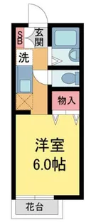 エスペランサ【2階】の間取り