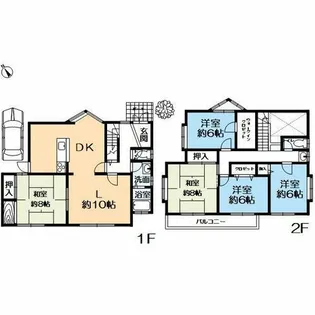 兵庫県神戸市北区星和台2丁目【一戸建】の間取り