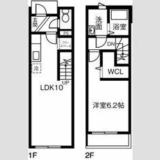 千ノ佳【1階】の間取り