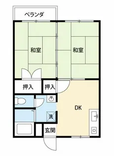 東新ハイツ【1階】の間取り