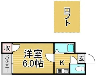 福岡県春日市下白水北3丁目【アパート】の間取り