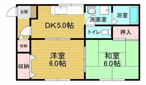 メゾン・ヒロ【2階】の間取り