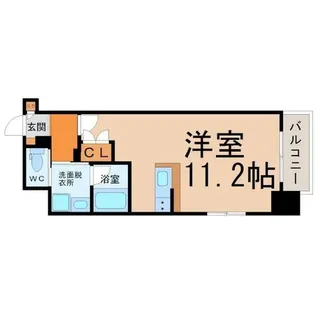 プランベイム大須駅前【2階】の間取り