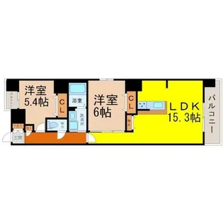 NR金山【2階】の間取り