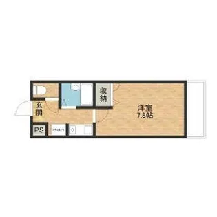 メゾンサステック【3階】の間取り
