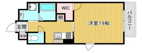 大阪府大阪市都島区友渕町2丁目【マンション】の間取り