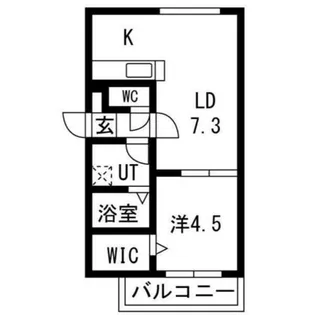 URBAN STAGE北20条【2階】の間取り