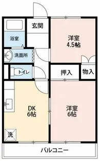 スリーアイランド【303号室】の間取り