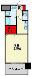 サージュ陣原【5階】の間取り