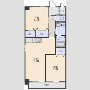 GRACIA Ⅱ【3階】の間取り