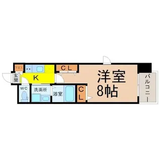 愛知県名古屋市中区平和1丁目【マンション】の間取り