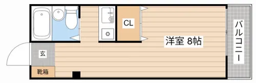 MハイツⅡ【301号室】の間取り