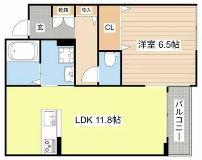 シャーメゾン ピュアワン【2階】の間取り