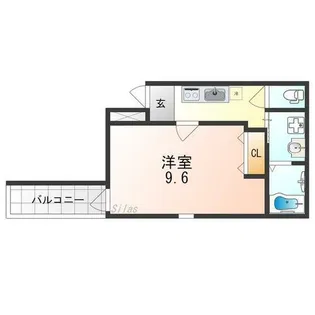 フジパレス鳳中ウエスト【3階】の間取り