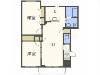 エターナル7【1階】の間取り