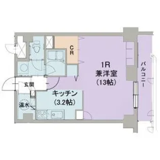 エナコート大通22【2階】の間取り