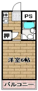 コーポ大栄A棟【1階】の間取り