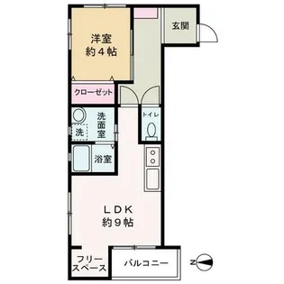 福岡県福岡市城南区七隈4丁目【マンション】の間取り