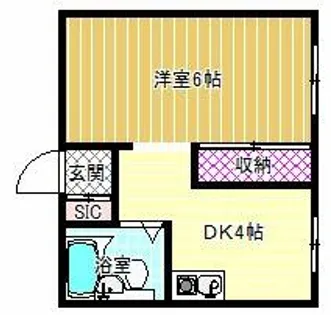 コーポ松井【2階】の間取り