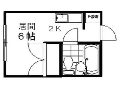 北海道札幌市西区琴似三条7丁目【アパート】の間取り