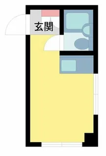 メゾンU【204号室】の間取り