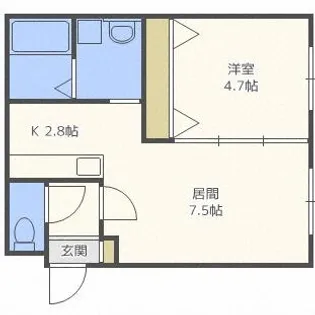 casaotto【4階】の間取り