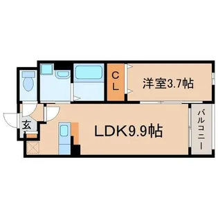 ローレルパーク【1階】の間取り