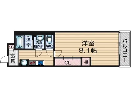 リブリ・岸部・OSAKA【2階】の間取り