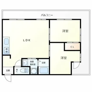 カーサ日本橋【7階】の間取り