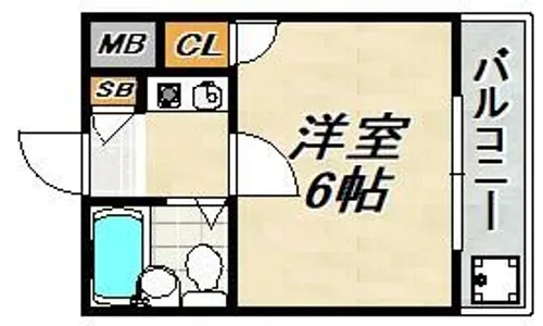 デュランタ【2階】の間取り