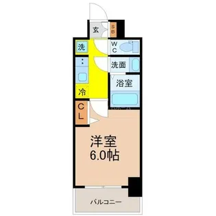 メイクス今池02(イマイケツー)【9階】の間取り