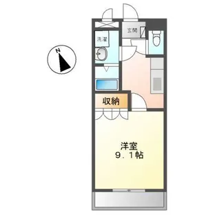 メゾン ドゥ シェリー【1階】の間取り