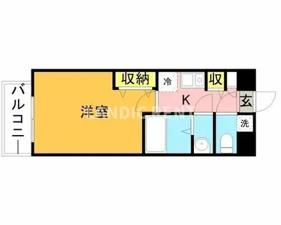 スプール浄水通り【11階】の間取り