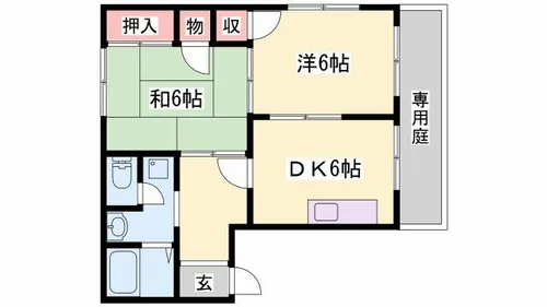 フレグランス95【103号室】の間取り