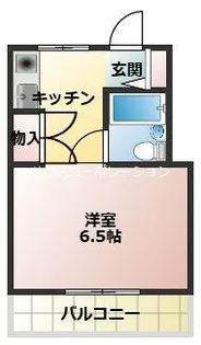 サンハイム立花【2階】の間取り