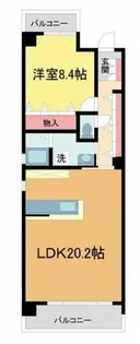 エパヌイール【202号室】の間取り